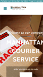 Mobile Screenshot of manhattancourierservice.com